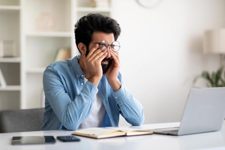 person stressed